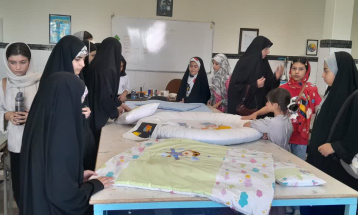 اردوی راهیان پیشرفت ویژه دختران نسل ظهور برگزار شد