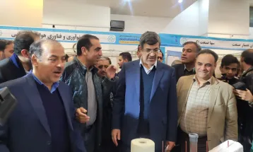 گزارش تصویری/ آغاز به  کار یازدهمین نمایشگاه پژوهش، فناوری، و فن بازار در یزد