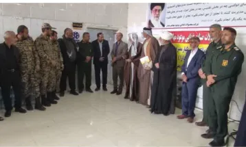 اردوی راهیان نور و پیشرفت بسیجیان و پیشکسوتان حمیدیه از شهرک صنعتی و یادمان شهید چمران