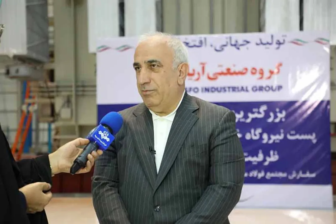 رونمایی از بزرگ‌ترین ترانسفورماتور خورشیدی کشور؛ انتقاد صریح از واردات تجهیزات نیروگاهی