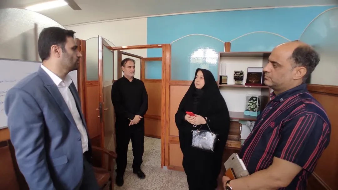 بازدید سرپرست معاونت فناوری و نوآوری پارک علم و فناوری خوزستان از مرکز رشد دزفول