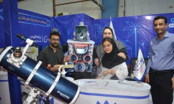 گزارش تصویری غرفه پارک علم و فناوری خوزستان