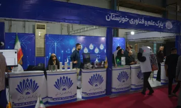 گزارش تصویری غرفه پارک علم و فناوری خوزستان