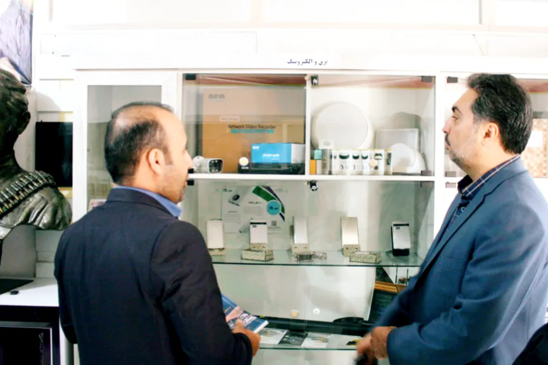 رئیس جدید بسیج علمی اردبیل از پارک علم و فناوری استان بازدید کرد