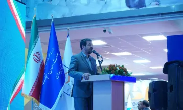 آیین افتتاح نخستین نمایشگاه تخصصی معدن و صنایع معدنی غرب کشور در همدان
