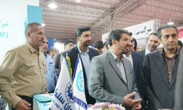 آیین افتتاح نخستین نمایشگاه تخصصی معدن و صنایع معدنی غرب کشور در همدان