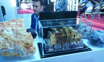 آیین افتتاح نخستین نمایشگاه تخصصی معدن و صنایع معدنی غرب کشور در همدان
