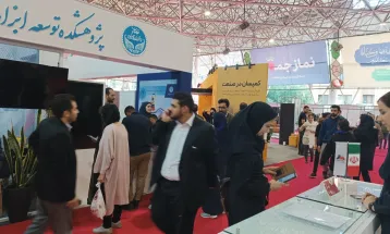 گزارش تصویری آغاز به کار نمایشگاه کار دانشگاه تهران