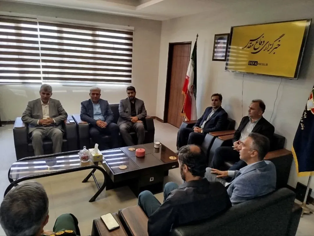 بازدید رئیس سازمان جهاد کشاورزی گیلان از خبرگزاری و موزه دفاع مقدس در راستای کنگره 8000 شهید استان