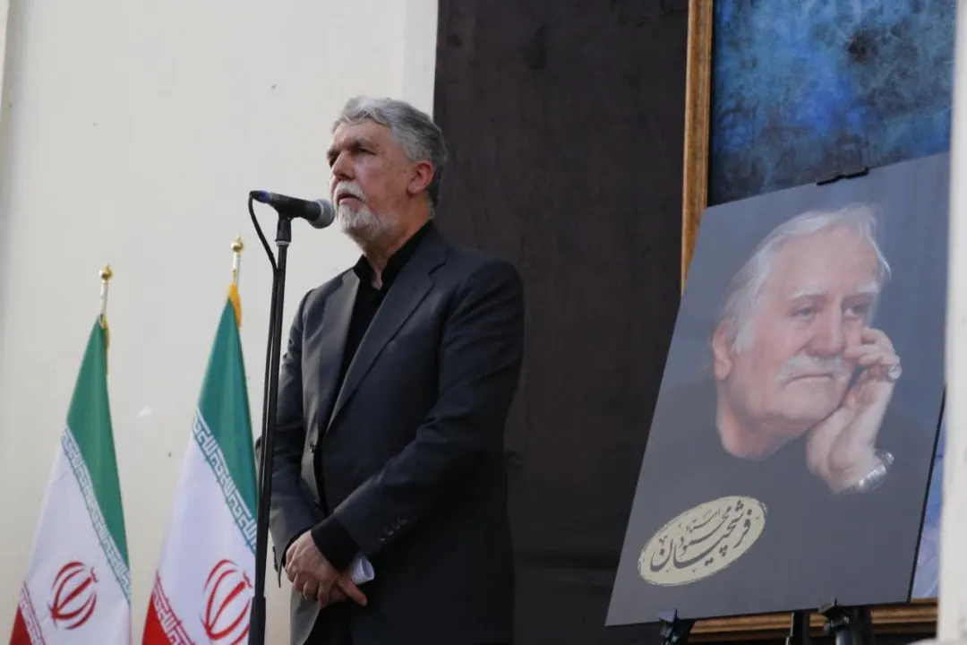 مراسم باشکوه بدرقه و تشییع استاد محمود فرشچیان