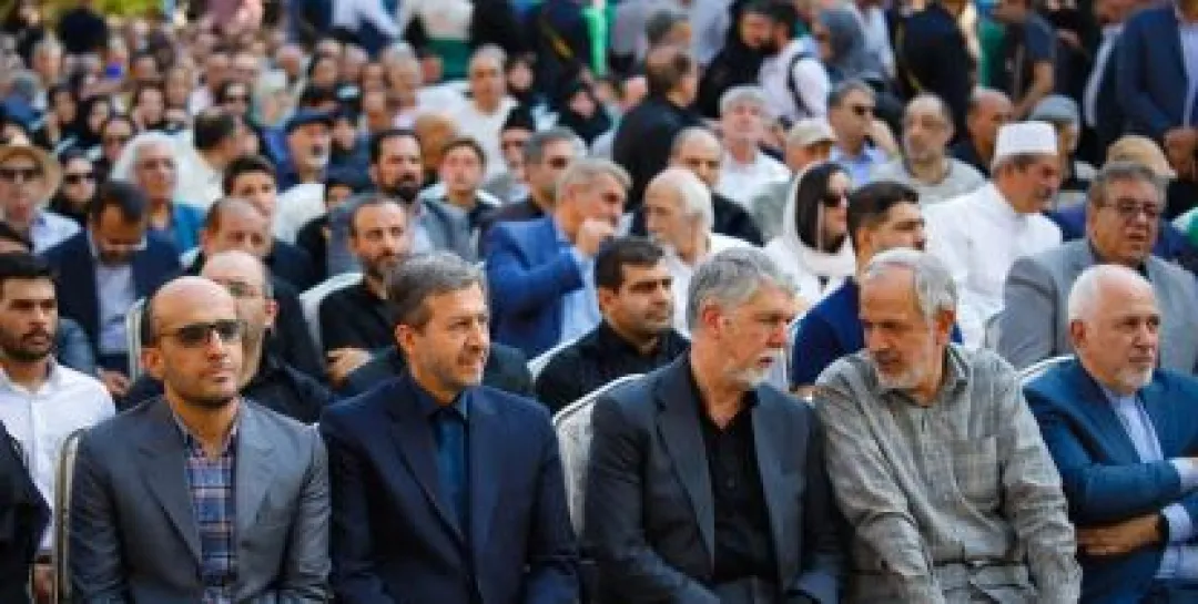 مراسم باشکوه بدرقه و تشییع استاد محمود فرشچیان