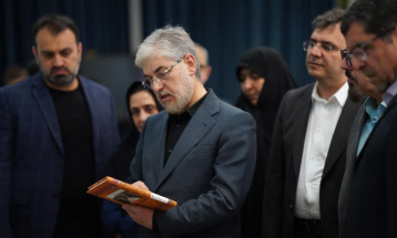 حضور، وزیرعلوم، تحقیقات و فناوری در دانشگاه فردوسی مشهد و افتتاح مراکز علمی مختلف