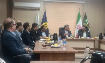 بازدید و برگزاری جلسه با حضور رئیس سازمان عتف نیروهای مسلح در مجتمع شهید بهشتی اتکادر دزفول